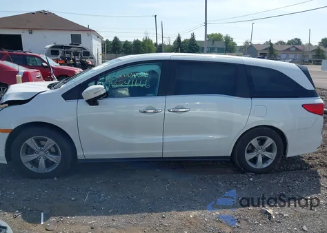 2020 Honda Odyssey Ex-L/Ex-L W/Navi Res z USA, uszkodzony, nr VIN 5FNRL6H72LB010506